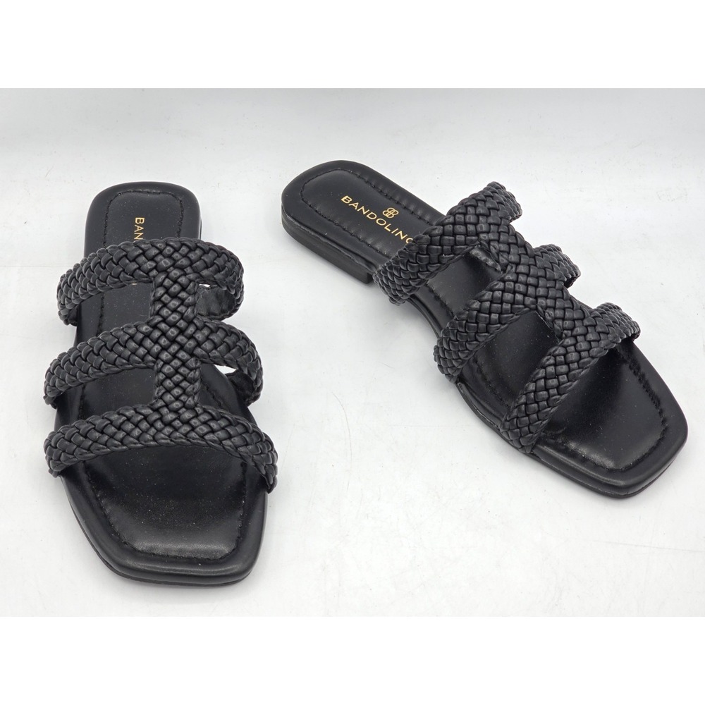 Bandolino Women's Sumer3 Sandal - Black 001 - Size 6.5 M NWOB